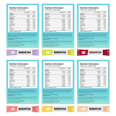 12 Sachet Variety pack